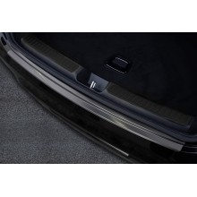 Накладка на задний бампер (черная) Mercedes GLC Coupe (2016-)